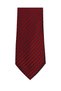 Black Striped Classic Claret Red Tie – 8 cm Wide - 6