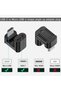 محول بيانات USB C الى مايكرو بزاوية على شكل حرف U للشحن ونقل البيانات، موصل USB C انثى الى مايكرو US - 4