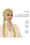 حجاب أصفر سادة - 2