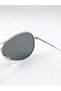 Silver Aviator Sunglasses - 3