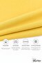 Cotton 2-Piece Pillowcase 50X70 cm – 10 Different Color Options - Yellow - 4