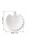 Parrot 6 Pieces White Leaf Patterned Mini Sauce Bowl – Jam Bowl and Breakfast Serving Bowl - 8