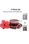 Set of 3, Red Tea Hibiscus Seeds, Hibiscus, Okra Flower, Mecca Rose, Kerkede, Aromatic Hibiscus and Perlite and Vermiculite