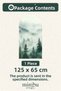 Foggy Forest Bohemian Arch Boho Arch Modern Wall Sticker Mnb-84 - 7