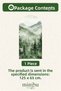 Forest and Mountain Landscape Bohemian Arch Boho Arch Modern Wall Sticker Mnb-83 - 7