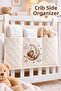 Crib Side Organizer – Multi-Compartment Baby Care Organizer - 2