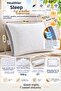 Air-Conditioned Silicone Pillow -Ultra Comfort-1 Piece 1000 Grams Pure Silicone - 3