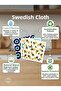 Ultra Absorbent Swedish Dishcloth 3-Pack Multi-Purpose Cleaning Cloth - 2