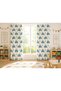High Quality Printed Background Curtain, Patterned Background Curtain, School and Classroom Curtain, Decorative Single Panel Curtain, Digital Printed Curtain
