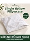 100% Cotton Woven Hidden Zipper Blank Inner Pillowcase Without Filler Innerwear - 3