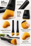 Black Handheld Car Interior Dashboard Detail Cleaning Brush Multi-Purpose - 5