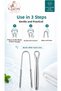 Set of 2 Stainless Steel Tongue Cleaners and Tongue Scrapers - 4