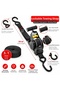 Sn-37789 3 Meter Automatic Ratchet Tie-Down Strap Spanzet Durable Steel Body with Anti-Slip Handle 230kg - 2