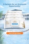 Odorless Wet Wipes for Ihram, 60-Pack Wet Wipes - 3