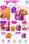 Cutekins Puppy Dog Plush with Carrying Bag 25cm – 25.5X15X27 cm Cute Plush Dog with Bag 2-Piece Set - 2