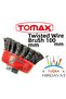 Twisted Bowl Brush 100 mm Cement, Slag Cleaning - 2