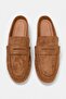 Taba Süet Kadın Loafer TAKSS26LA00018 - 2