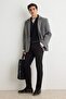 Siyah Slim Fit Basic Chino Esnek Gabardin Pantolon TMNSS25PL00018 - 2