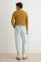 Açık Mavi Erkek Baggy Fit Jeans Kot Pantolon TMNAW24JE00027 - 5