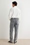 Gri Baggy/90's Straight Fit Jeans Bol Kot Pantolon TMNSS24JE00012 - 4