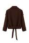 Brown Oversize Large Size Coat Twoaw26Dd00008 - 3