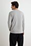 Antrasit-Gri 2'li Paket %100 Pamuk Uzun Kol Regular/Normal Kesim T-Shirt TMNAW24TS00001 - 4