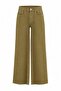 Haki Yüksek Bel Comfort Paçası Kesikli Wide Leg Palazzo Jeans TWOAW26JE00081 - 5