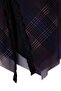Black Plaid Patterned Tulle Lace Detailed Stretch Skirt Twoss25Et00067 - 2