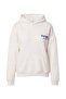 Ekru Spicy İçecek Baskılı Kalın Oversize/Geniş Kesim Kapüşonlu Örme Sweatshirt TWOAW27SW00151 - 2
