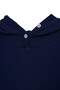 Navy Blue Hooded Regular Fit Ribbed Stretch Knitted T-Shirt Twoaw27Ts00061 - 5