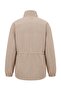 Ecru Regular Fit Midi Length Quilted Plus Size Coat Twoaw27Aw00026 - 3