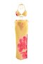 Yellow Floral Pattern Triangle-Covered Low Waist High Leg 3-Piece Bikini Set Tbess26Bt00149 - 16