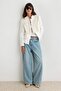White Embroidered Woven Jacket Twoaw27Ce00050 - 2