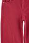 Burgundy Stretch Fabric Girls' Wide Leg Jean Trousers Tkdaw27Je00003 - 10