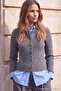 Wardrobe Essentials Antrasit Alpaka Yünlü Basic Triko Hırka TWOAW27HI00142 - 2