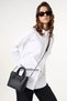 Lace Trimmed Cotton Tunic Optical White - 2