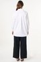 Lace Trimmed Cotton Tunic Optical White - 6
