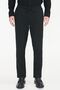 Men's Black Non-Iron Non-Marking Tie-Waist Jogger Pants Slim Fit - 2