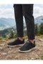 Men's Non-Yellowing Sole Imported Suede Sneaker Shoes-Black White - 3