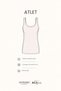 Women's White Flexible Knitted Basic Undershirt Soft Textured Breathable Comfortable Cycling Pool Collar - 5