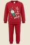 Unisex 2-Piece Christmas Set Printed Set 2 Threaded Ribbed - 5