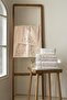 (Set of 6) Premium 3D Embroidered Bamboo Special Boxed 50X90Cm. Çeyizlik El Face Towel Set (70% Bamboo, 30% - 6