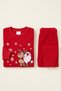 Unisex Tracksuit Set Christmas-Themed 2 Thread Ribbed - 5