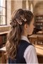 Girl's Hook-Shaped Clip Orange