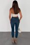 Women's Vintage Blue Super Skinny Fit High Waist Lycra Stretchy Jean Denim Pants Jenni̇e-2014 - 6