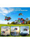 NEW E72 Blue RC Foam Fighter Jet, 360° Flip Stunt Drone, Altitude Hold Hover, LED Lights Toy - 7