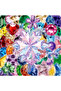 50 Pcs Ins Style HD Diamond Gem Stickers, Colorful Waterproof PET Decals for Cup Phone Laptop Diary - 2