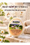 Goat Milk Natural Sponge Soap with Peeling Effect, Delightful Moisturizing, Purifying, Cleaning, Exfoliating Body Bath Soap 130 Gr - 3