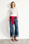 Fitted Basic Ribbed Camisole Long Sleeve Henley Collar Basic T-Shirt I5711Ax26Au - 2