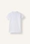 100% Cotton Regular Fit Basic Short Sleeve Polo White T-Shirt Girls I0427A620Au - 7